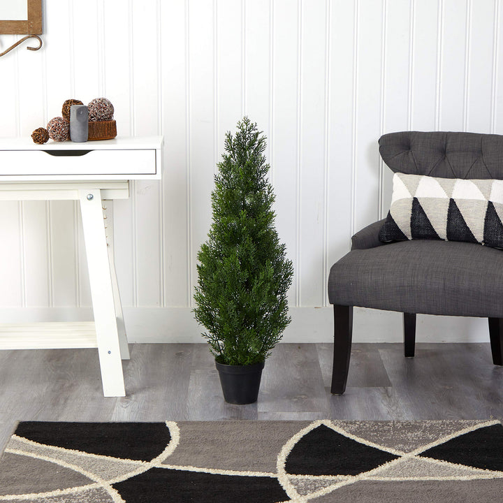 Nearly Natural 3ft. Mini Cedar Pine Tree (Indoor/Outdoor) - Diamond Home USA