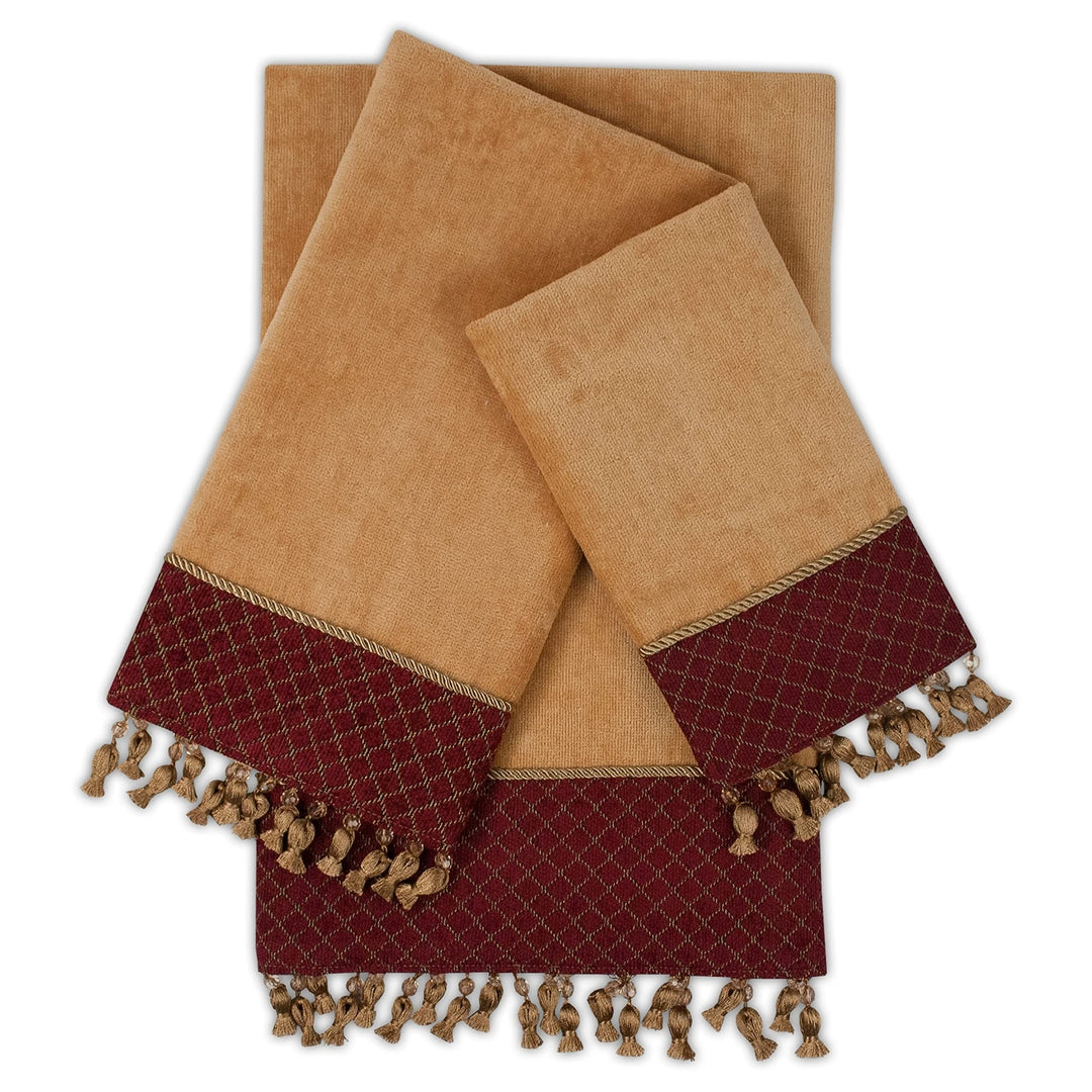 Austin Horn Classics Austin Horn Montecito 3-Piece Embellished Towel Set