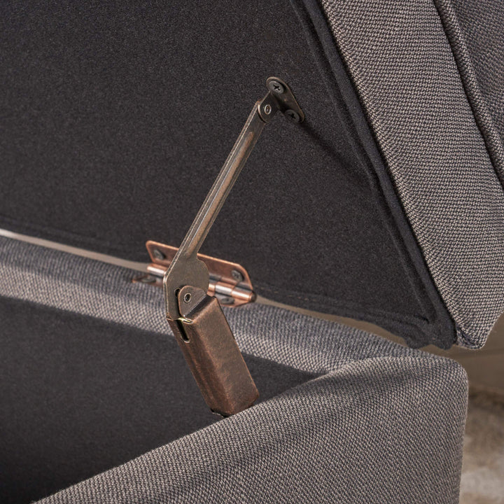 Christopher Knight Home Juliana Fabric Storage Ottoman