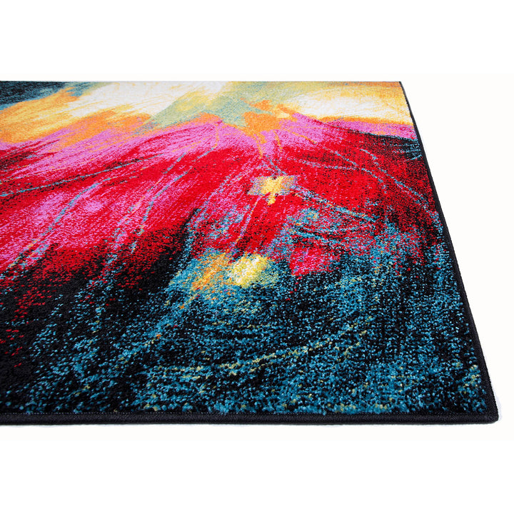 Home Dynamix Splash Mondrian Contemporary Abstract Area Rug