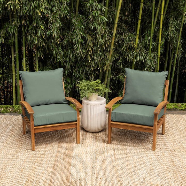 Arden Selections earthFIBER Outdoor Deep Seat Set 24 x 24