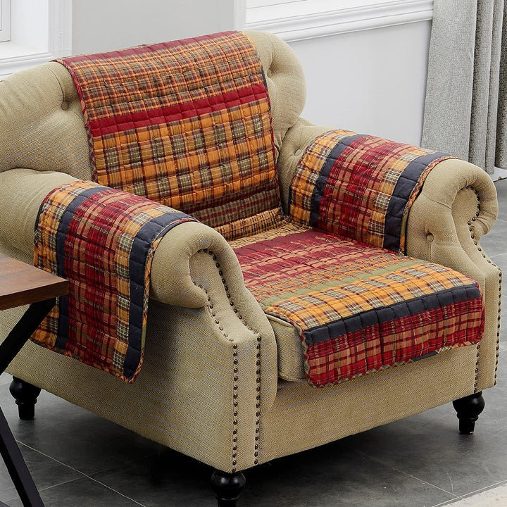 Barefoot Bungalow Gold Rush Armchair Protector Sunset