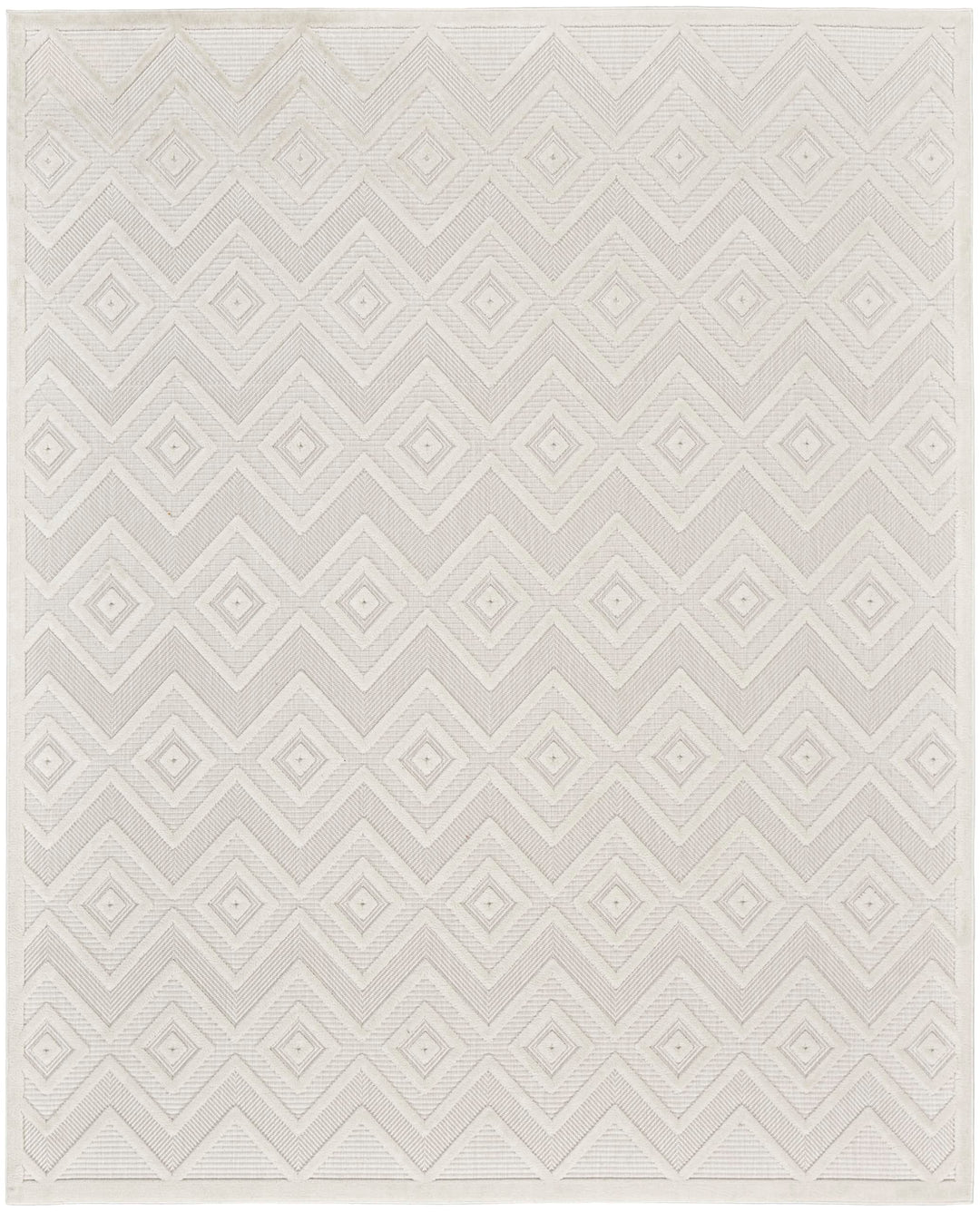 Nourison Versatile Indoor/Outdoor Geometric Flatweave Area Rug