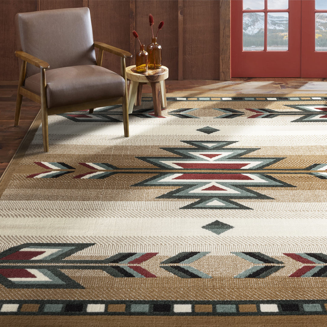 Home Dynamix Premium Sagrada Southwestern Geometric Area Rug