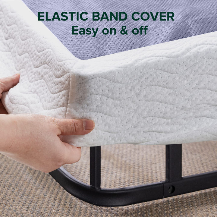 ZINUS 7 Inch Metal Smart Box Spring Mattress Foundation Strong Metal Frame
