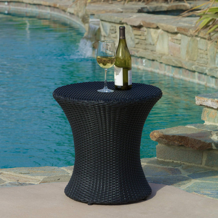 Christopher Knight Home Adriana Outdoor PE Wicker Accent Table