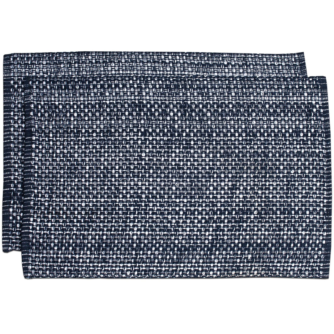 bed bath n me Trends Collection 100-percent Cotton Two-Tone Placemats (2 4 - Diamond Home USA