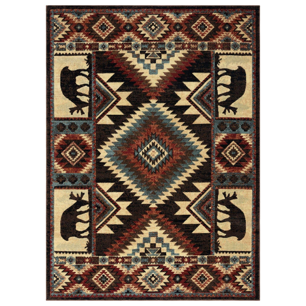 Home Dynamix Buffalo Southwest Rustic Area Rug