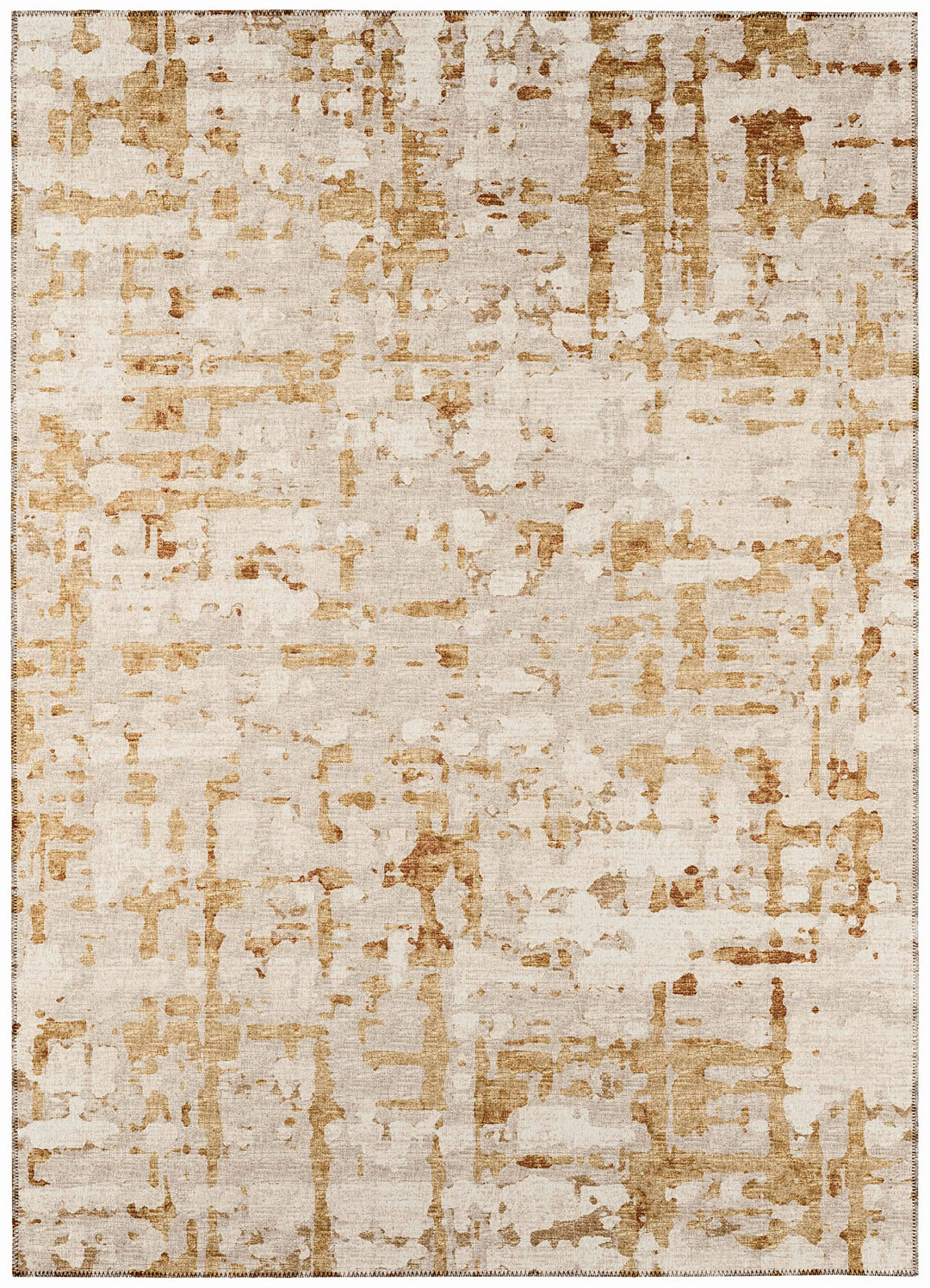 Addison Rugs Bravado ABV35 Caramel Washable 9' x 12' Indoor Outdoor Area Rug 9' x 12' - Caramel