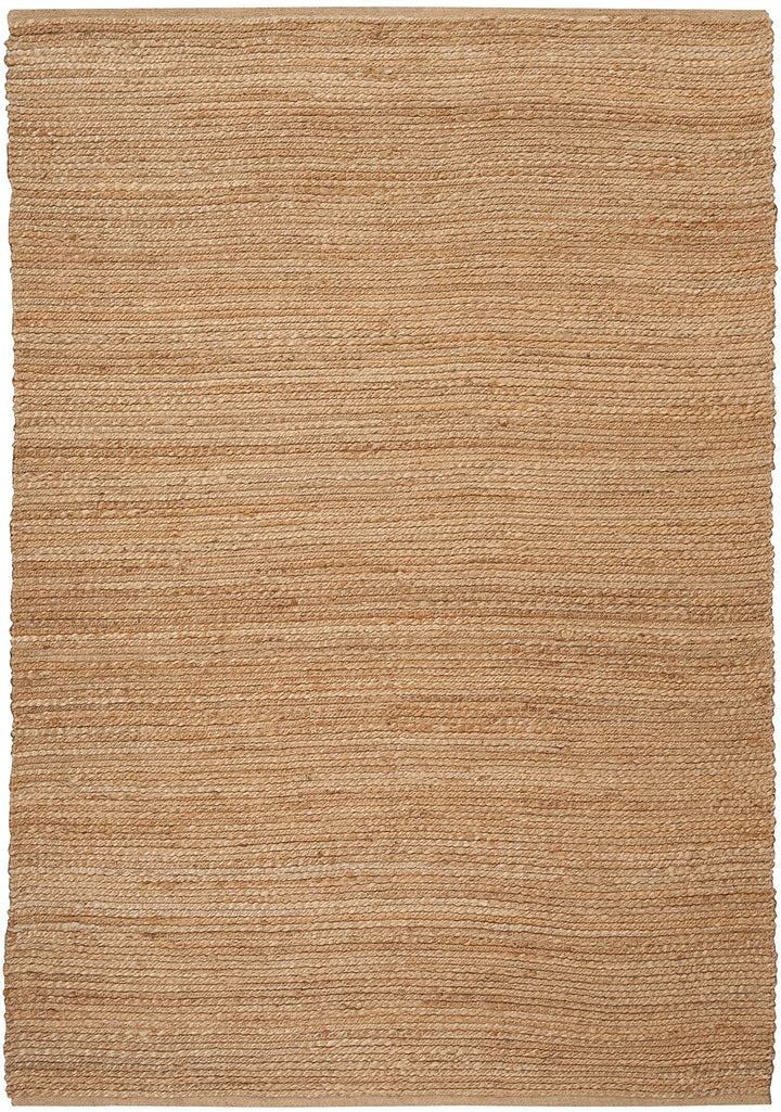 Nourison Natural Jute Solid Natural 6' x 9' Area Rug Easy Cleaning Non - Diamond Home USA