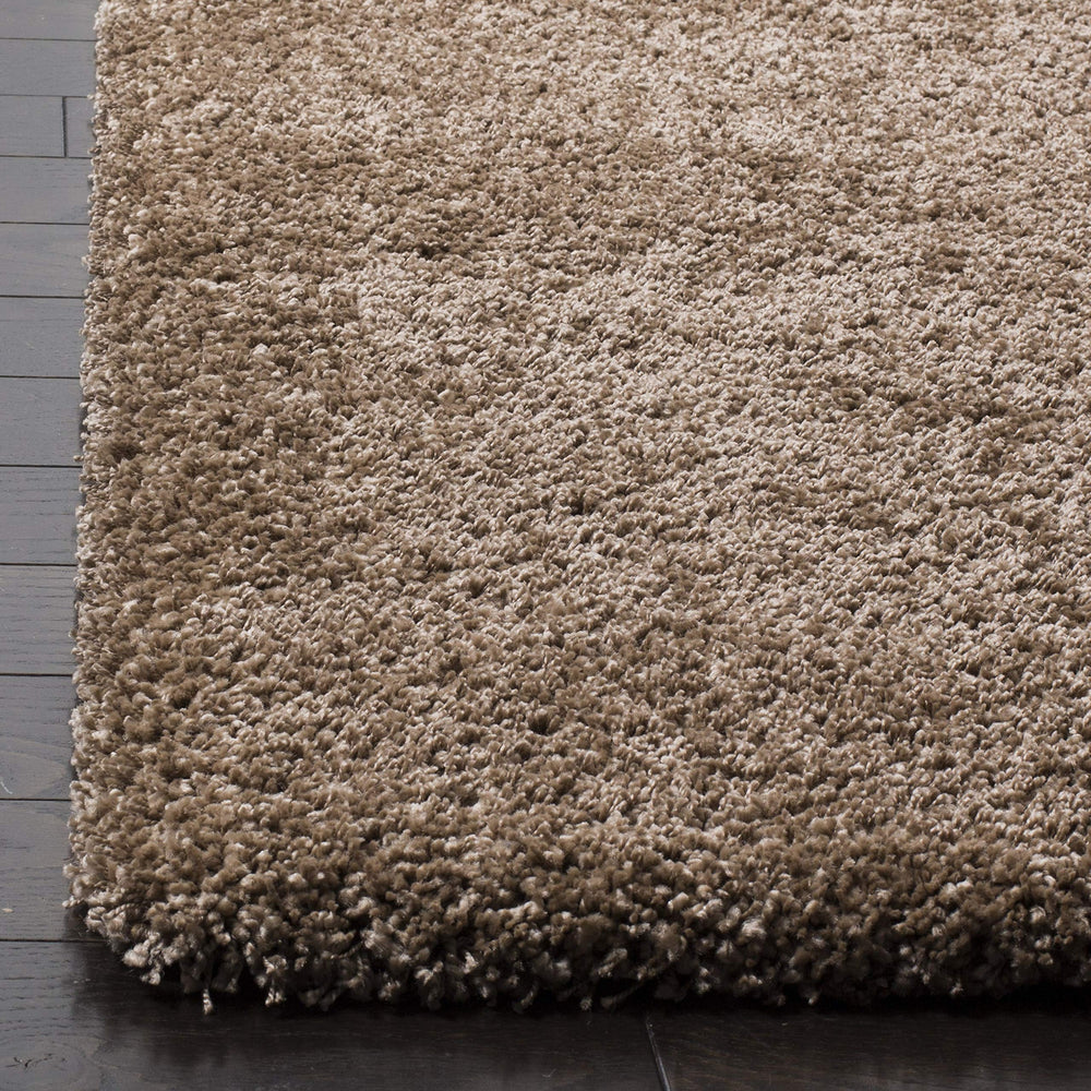 SAFAVIEH Milan Shag Collection Accent Rug - 2' x 4' Dark Beige Solid Design - Diamond Home USA