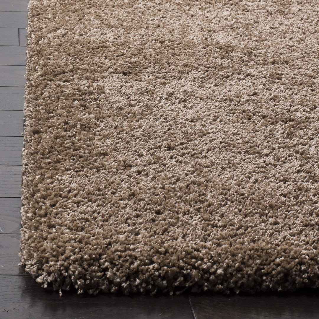 SAFAVIEH Milan Shag Collection Accent Rug - 2' x 4' Dark Beige Solid Design - Diamond Home USA