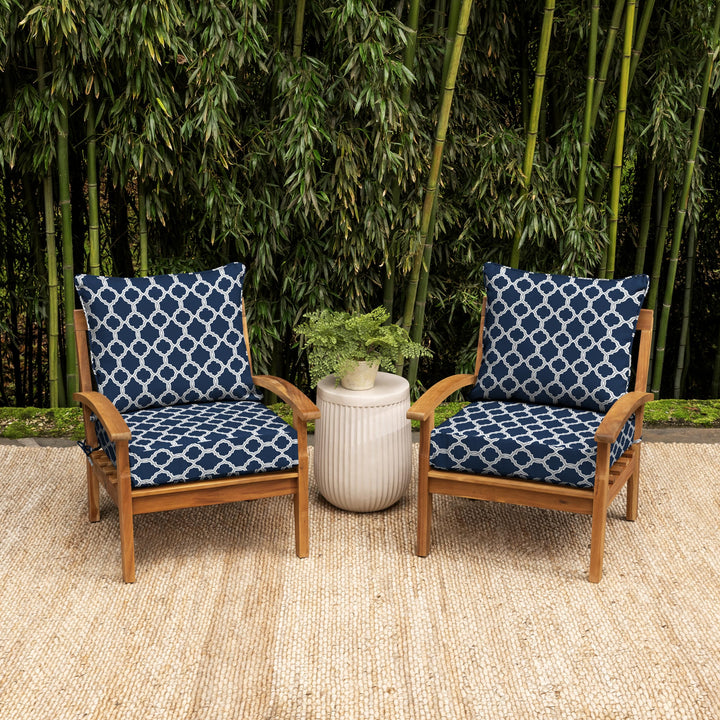 Arden Selections earthFIBER Outdoor Deep Seat Set 24 x 24