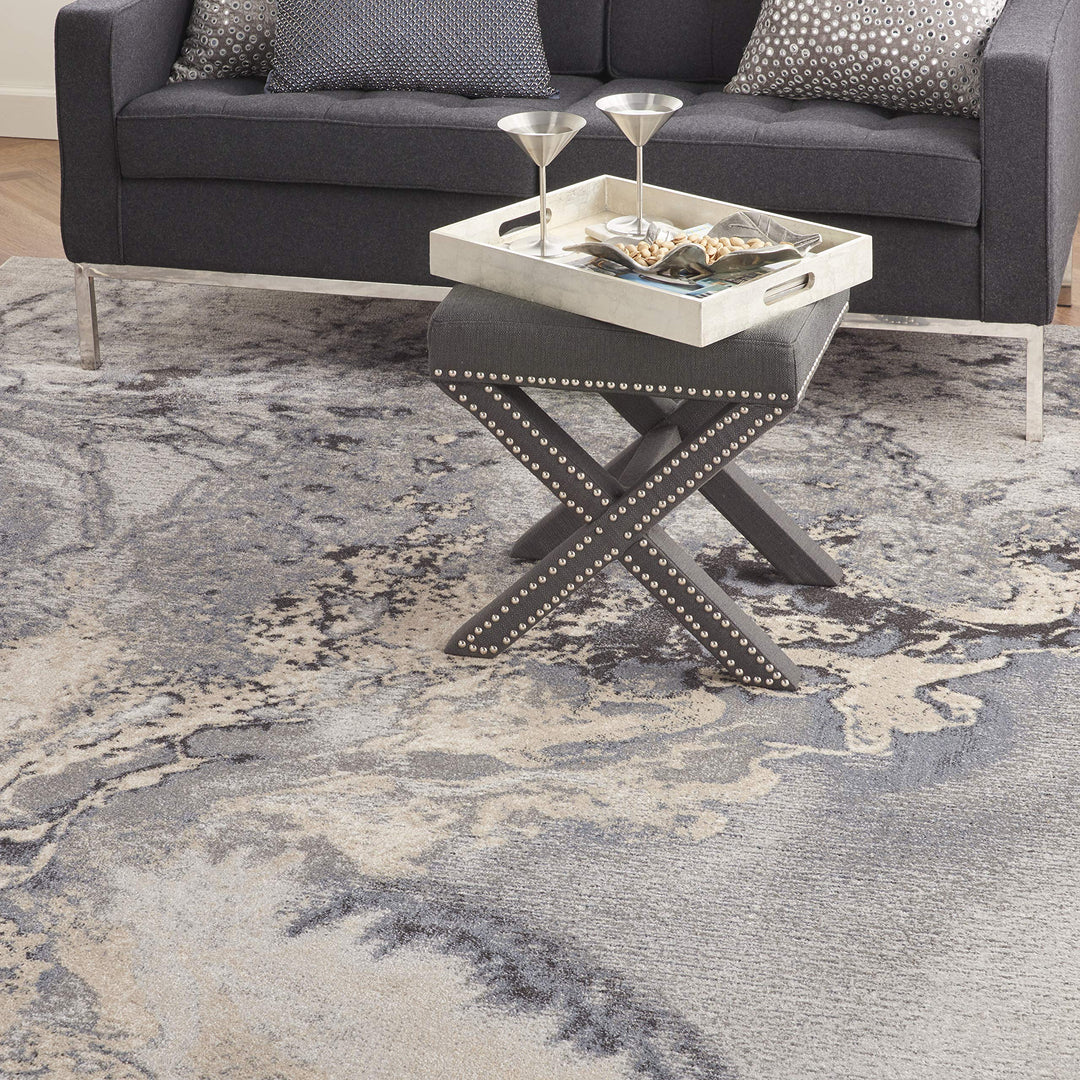 Nourison Maxell Modern Glam Abstract Area Rug