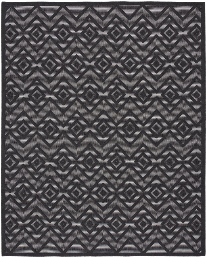 Nourison Versatile Indoor/Outdoor Geometric Flatweave Area Rug