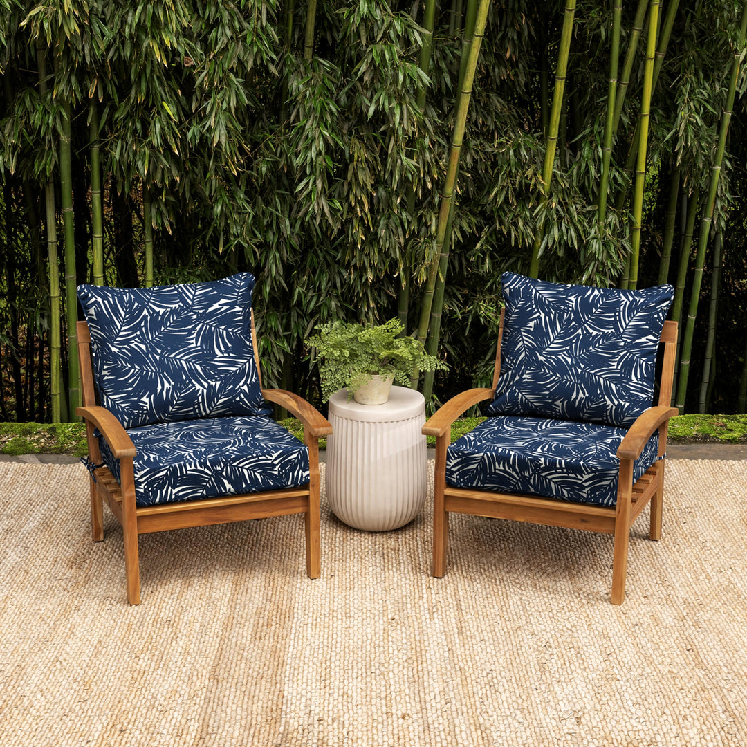 Arden Selections earthFIBER Outdoor Deep Seat Set 24 x 24