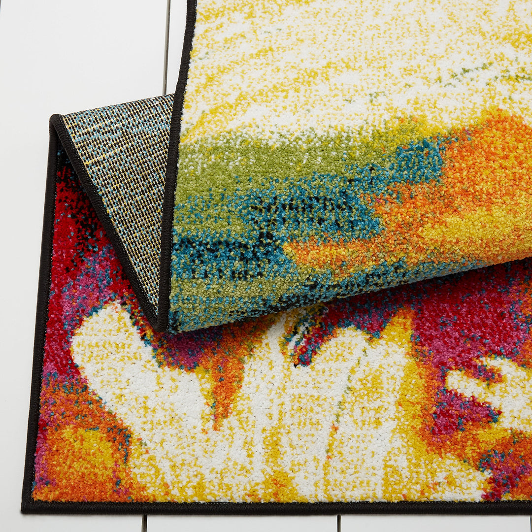 Home Dynamix Splash Mondrian Contemporary Abstract Area Rug