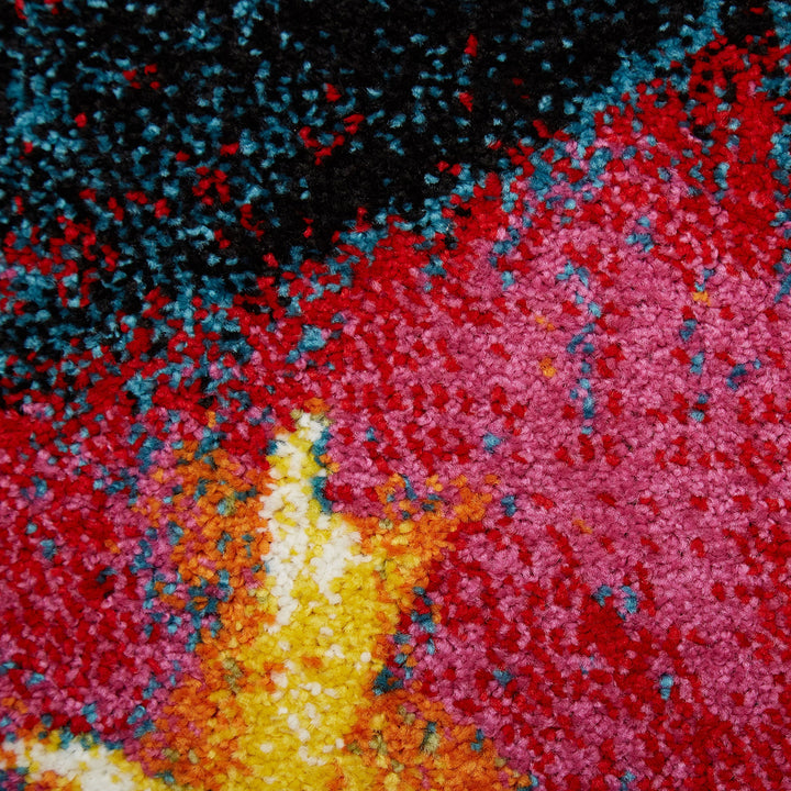 Home Dynamix Splash Mondrian Contemporary Abstract Area Rug