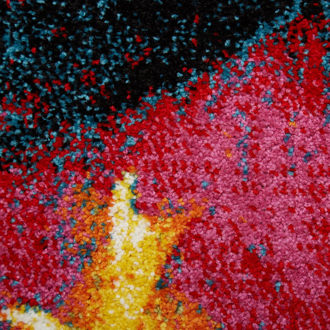 Home Dynamix Splash Mondrian Contemporary Abstract Area Rug