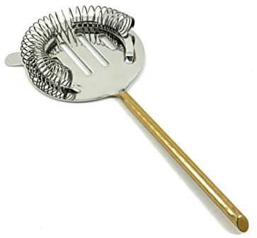 Bar Tools Accessories Bartending Kit Set 4 Home (Golden Hammered) Gold Stainless Steel Piece Handmade - Diamond Home USA