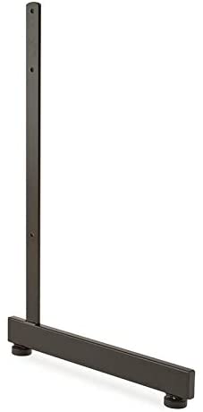 L Shaped Leg Grid Panel Black (Pack
