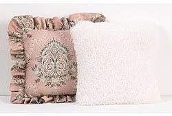 Decorative Pillow Pack Pink Cotton