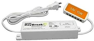 Daybreak 12v 15w Dimmable Driver 12 Port Ml Block N/
