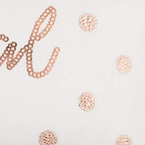 14 X 26 Inch Christmas White/Copper Magical Quotes/Sayings Decorative Throw Pillow Brown White Quotes Sayings Modern Contemporary Cotton Removable