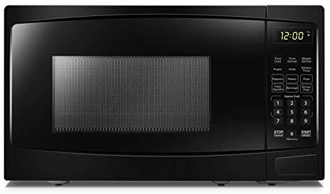 1 1 Black Microwave Auto Shut