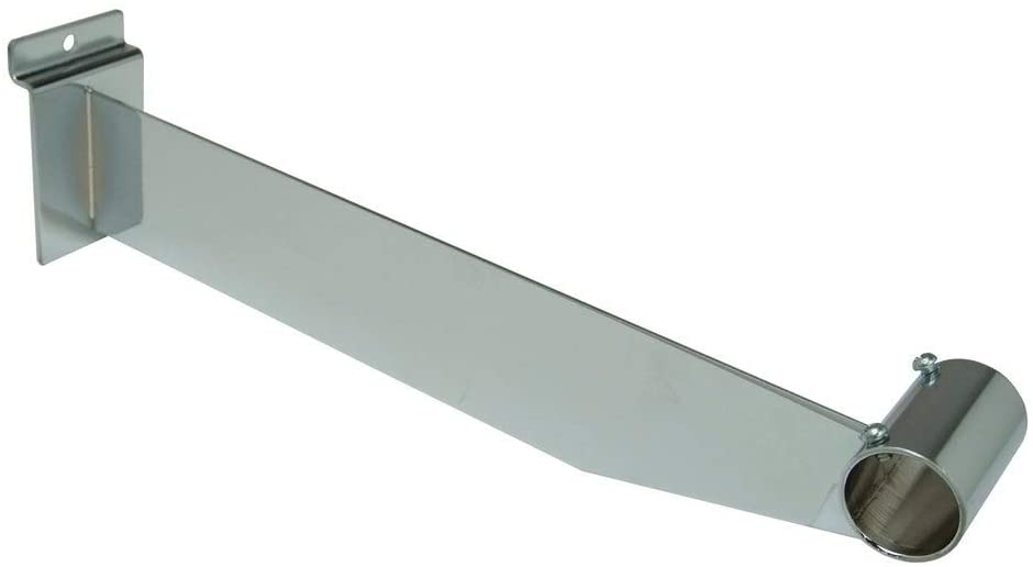 12" Chrome Bracket Hold 1" 1 1/16" Round Tubing Sold Pack
