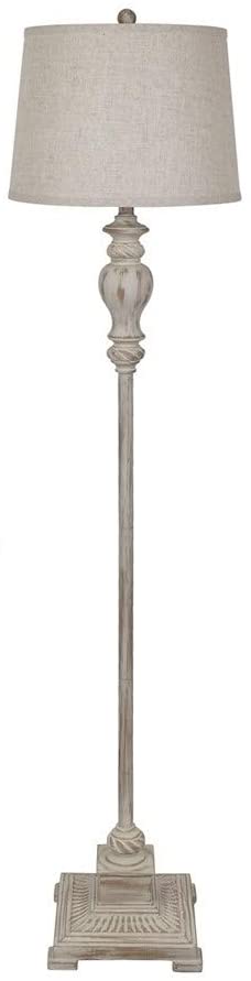 Modern Distressed Floor Lamp 3Way Contemporary Reading Light