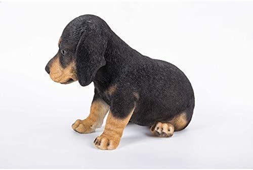 Dachshund Puppy Statue Polyresin - Diamond Home USA