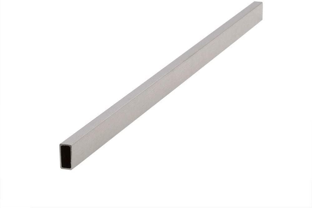 2' Long Tubing 1/2" X 1" 1 3mm Thick Satin Nickel Pack