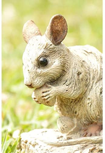 Mouse Driftwood Look Polyresin - Diamond Home USA