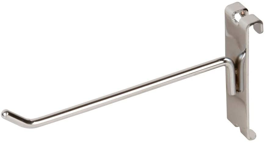 6" Chrome Hook Wire Grid Sold Pack