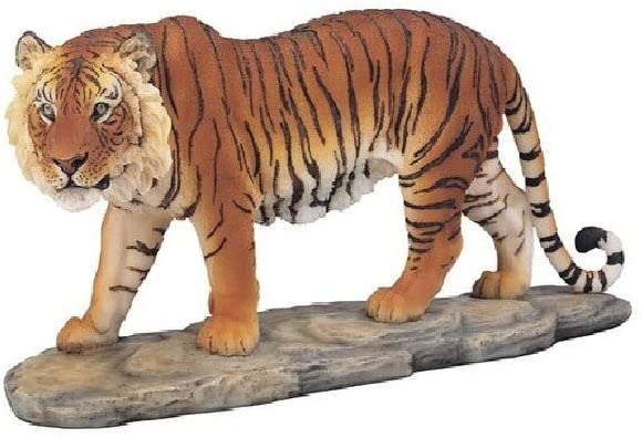 6" h Orange Bengal Tiger Standing Rock Wild Cat Animal