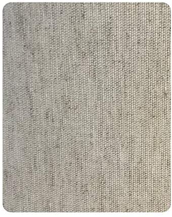 18 Moderne Flush Mount Converter Kit Textured Oatmeal Shallow Drum Lampshade 18x18x10 Brown Modern Contemporary