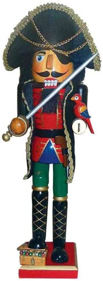 15" Pirate Nutcracker Color
