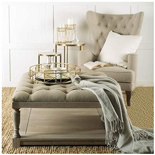 (Short) Table Top Candle Holder Gold Metal - Diamond Home USA