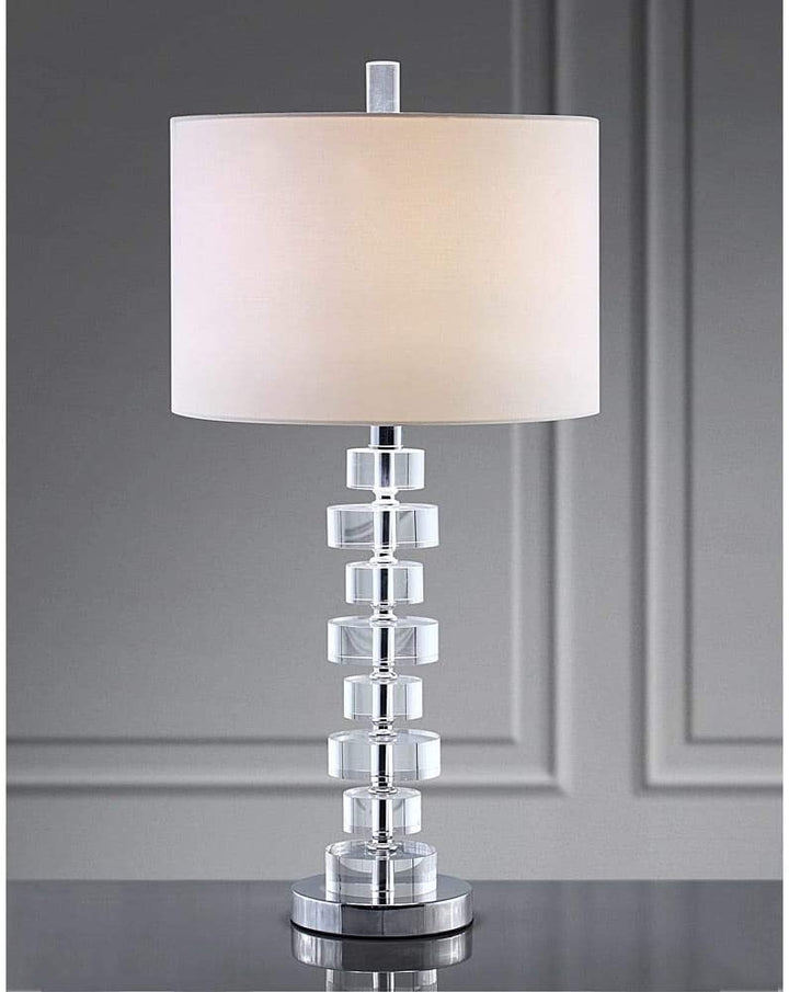 Crystal Table Lamp Clear Glam Modern Contemporary