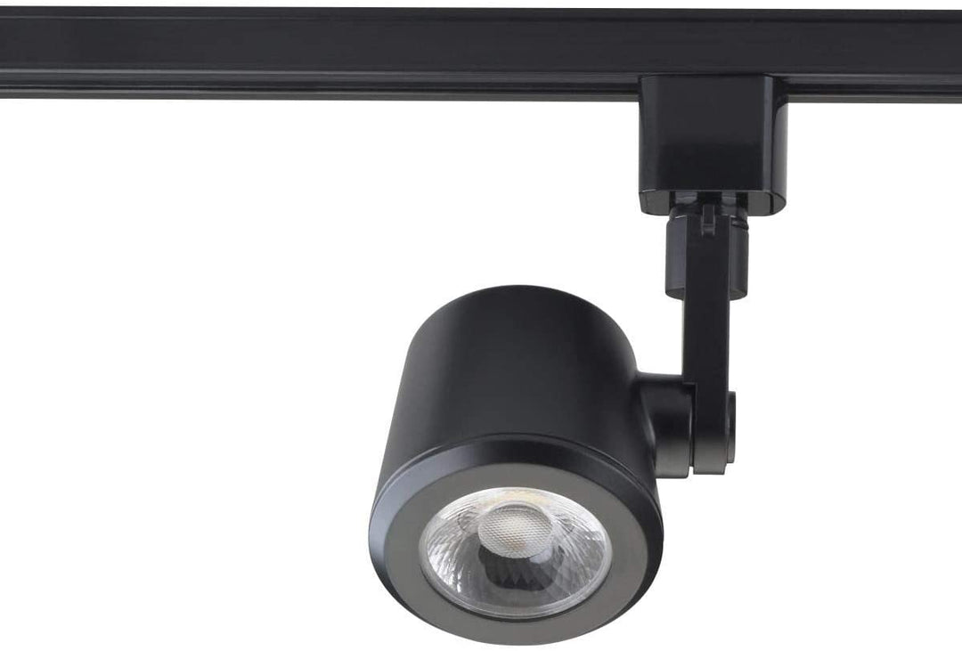 12w Led Track Taper Back Black Modern Contemporary