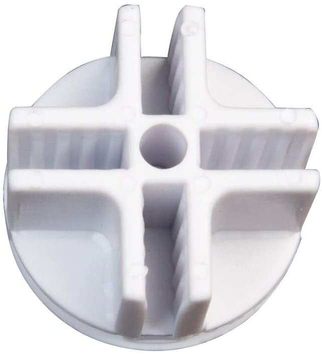 White 4 Way Plastic Connector Wire Grid Cubbies Sold