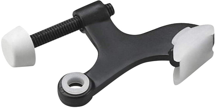 (Pack 10) Hardware Heavy Duty Hinge Pin Door Stop Black Metal