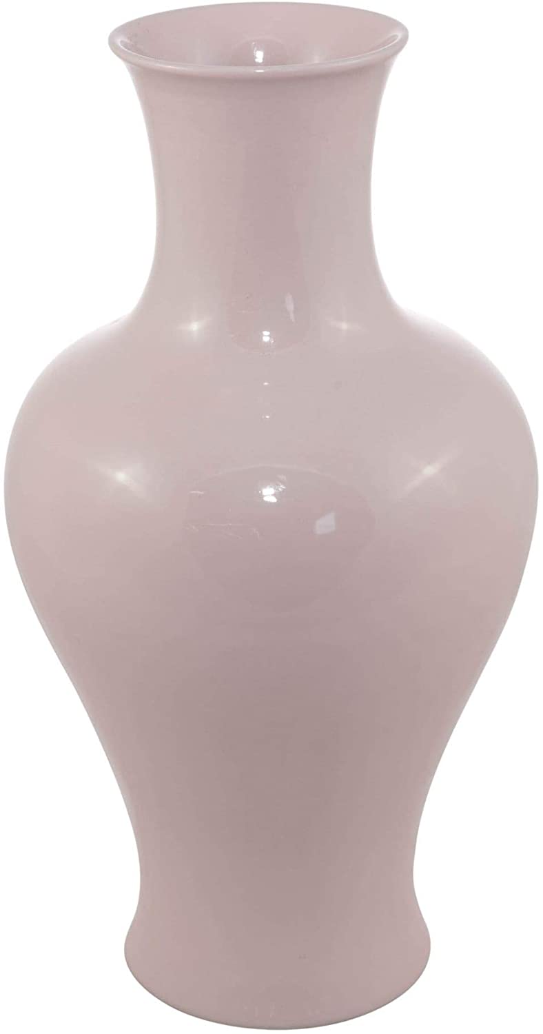 Blush Pink Fishtail Vase Medium