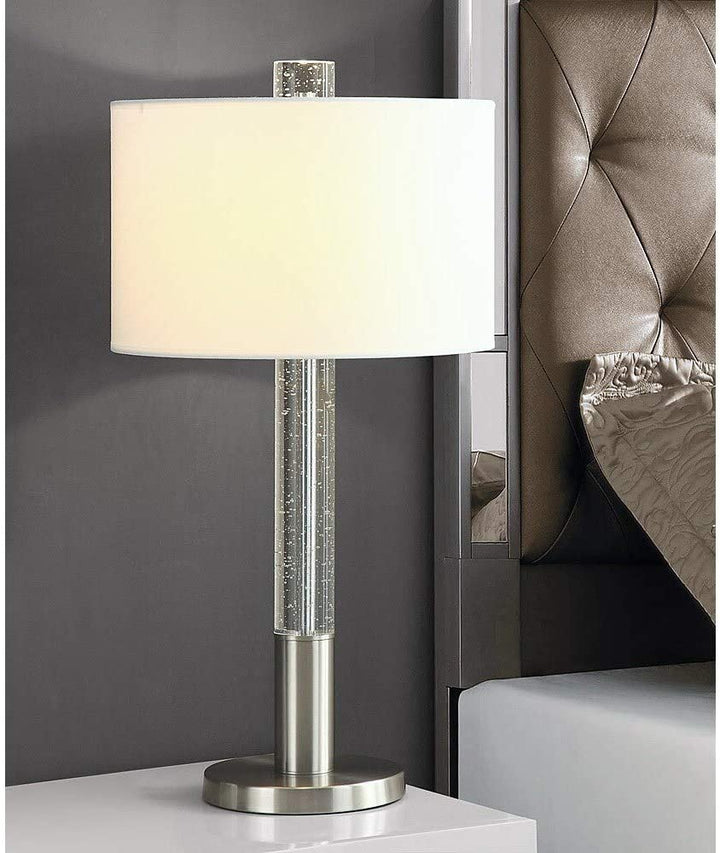 Fusion 30" h Bubble Crystal able Lamp Modern Contemporary