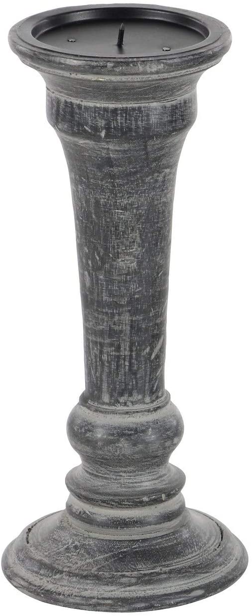 Crow Wood Candle Holder (Pack 3) Brown Farmhouse