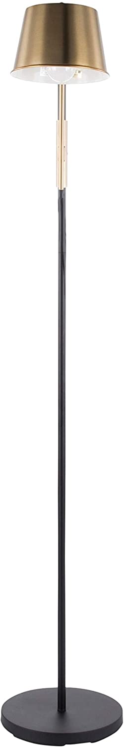 Adjustable Metal Floor Lamp Black