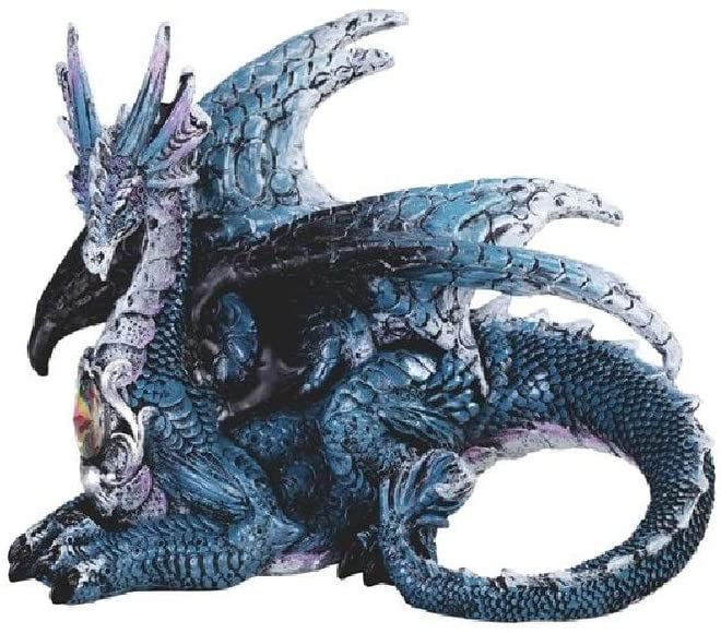 5 5" h Blue Dragon Statue Fantasy Decoration Figurine