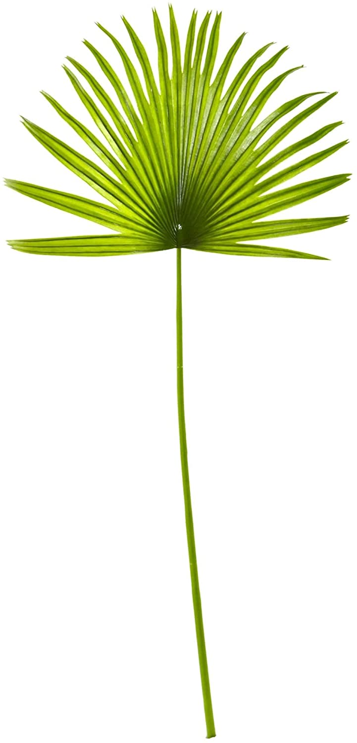33'' Fan Palm Artificial Spray Plant (Set 6) H 33 W 14