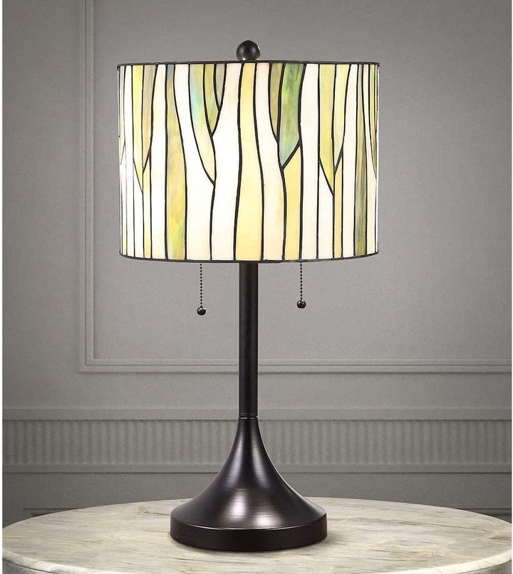 Barossa 25" h iffany Green able Lamp Modern Contemporary